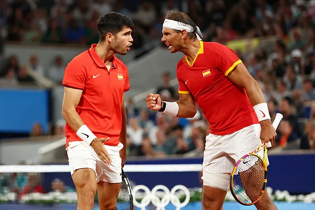  París 2024: Nadal vence en su estreno «de nervios» con Alcaraz   a la dupla argentina