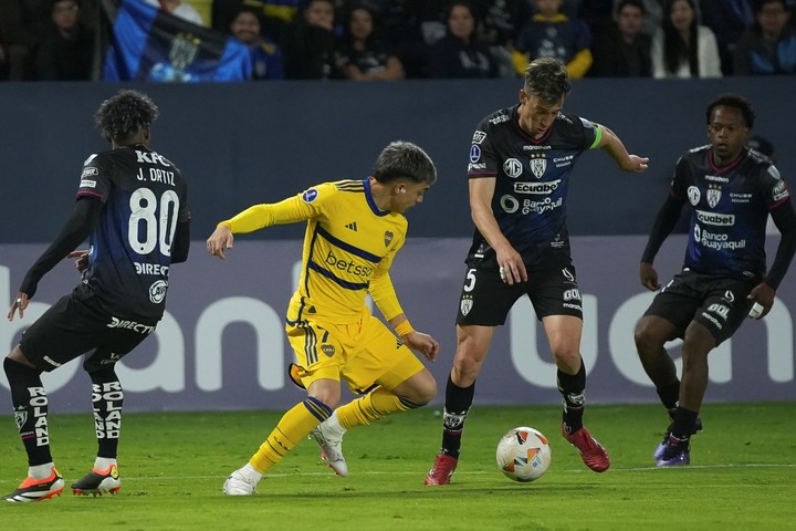  Boca Juniors vs Independiente del Valle por la Copa Sudamericana