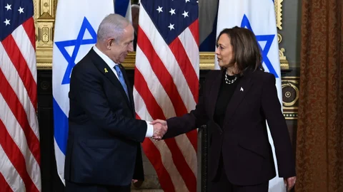  Kamala Harris insta a Netanyahu poner fin a la guerra en Gaza