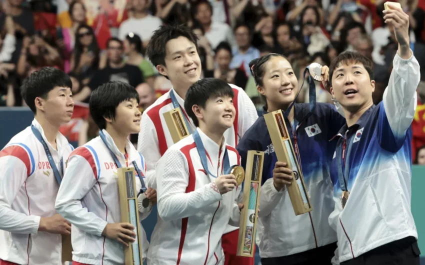  Por qué es tan impactante esta selfie en el podio con atletas de Corea del Norte y Corea del Sur en los JJ.OO.