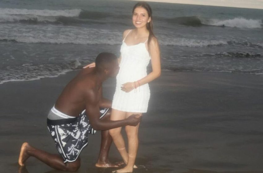  ¡Lo hace oficial! Moisés Caicedo será papá con su pareja de toda la vida