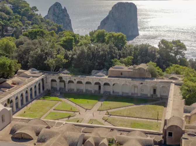  Antiguo monasterio de Capri recupera la memoria de grandes césares romanos