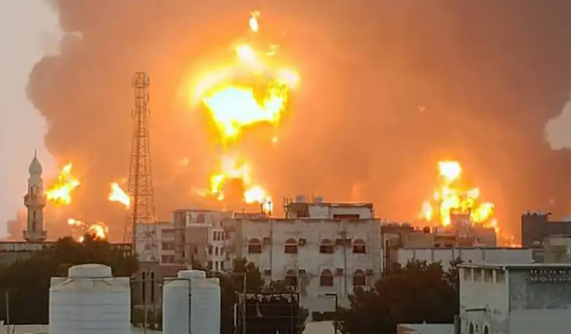  Israel bombardea Yemen tras ataque de hutíes en Tel Aviv