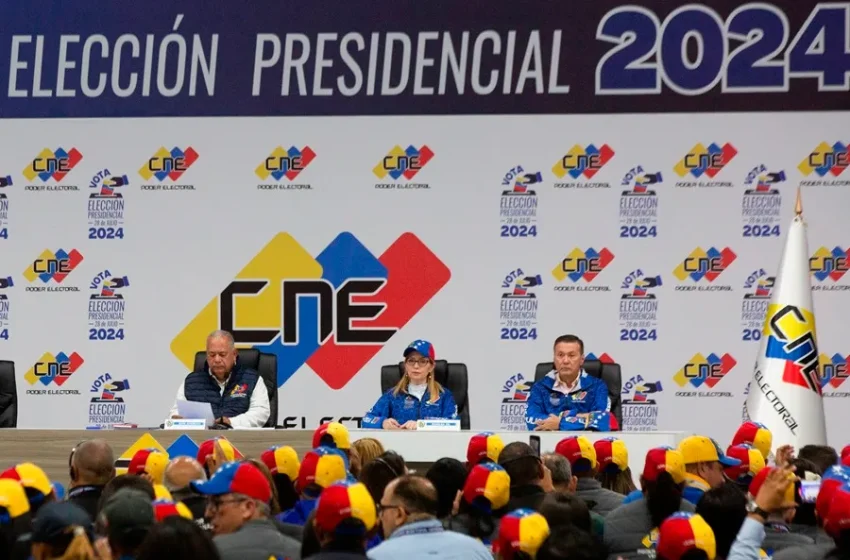  Con el 80% de votos escrutados: El CNE anuncia que Maduro ha sido reelecto