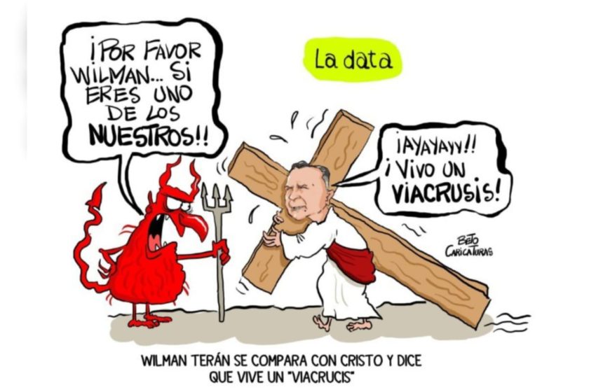  Wilman Terán: «Vía crucis». Crédito: Beto