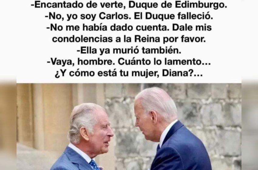  Biden confundido…WhatsApp meme