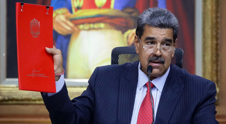  Maduro le respondió a Estados Unidos que “saque sus narices” de Venezuela