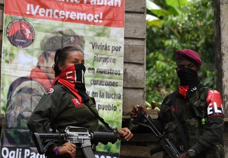  ELN anuncia paro armado indefinido en una zona del departamento del Chocó