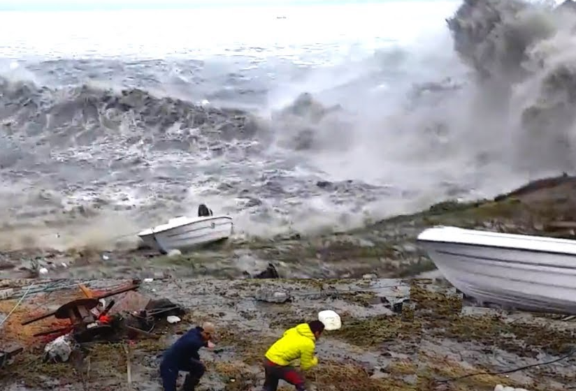  Un gran tsunami en Groenlandia desató olas de 200 metros de altura