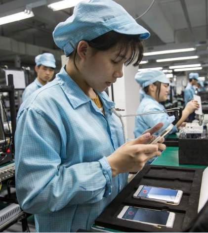  Declive económico en China: la industria manufacturera se contrae 49,1%