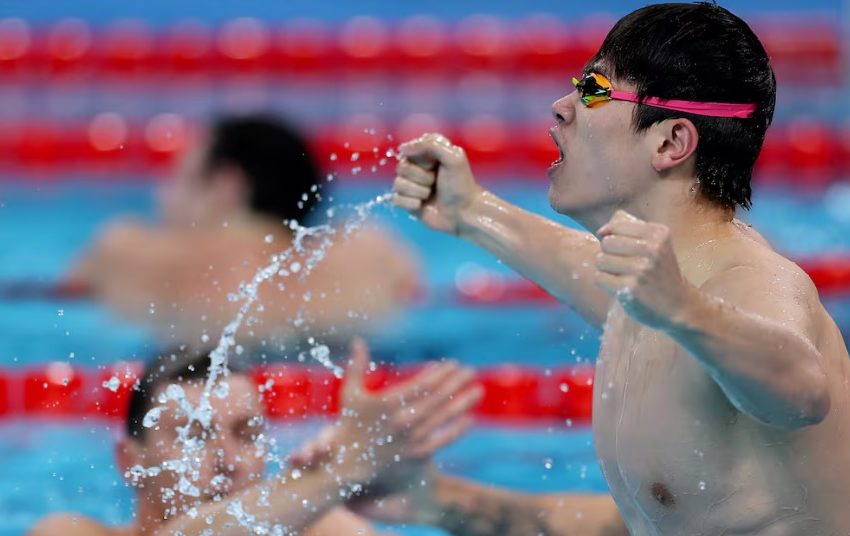  El nadador Pan Zhanle bate récord mundial de 100m libre en los JJ.OO.