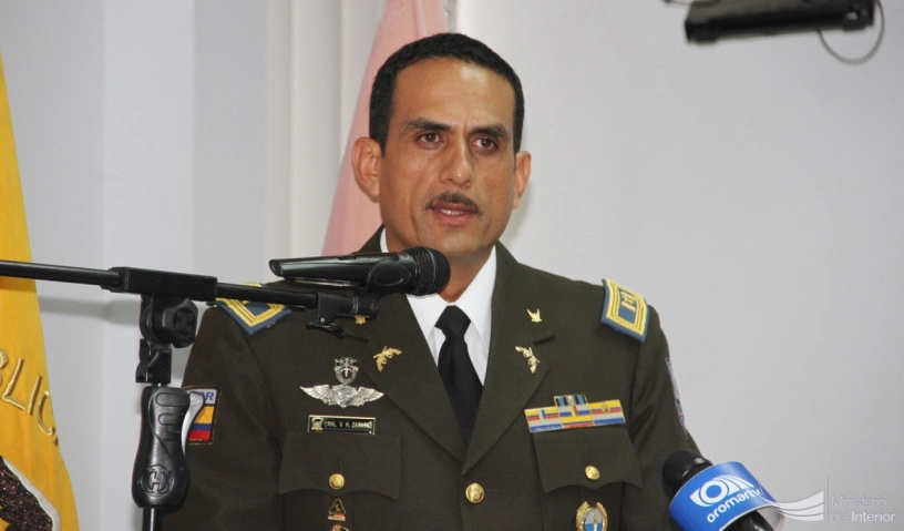  Víctor Zárate es designado como el nuevo comandante general de la Policía