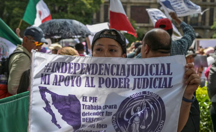  Diputados avalan reforma judicial y crecen protestas contra el Gobierno