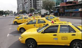  Taxistas realizan un nuevo plantón en Quito para exigir regulaciones a plataformas