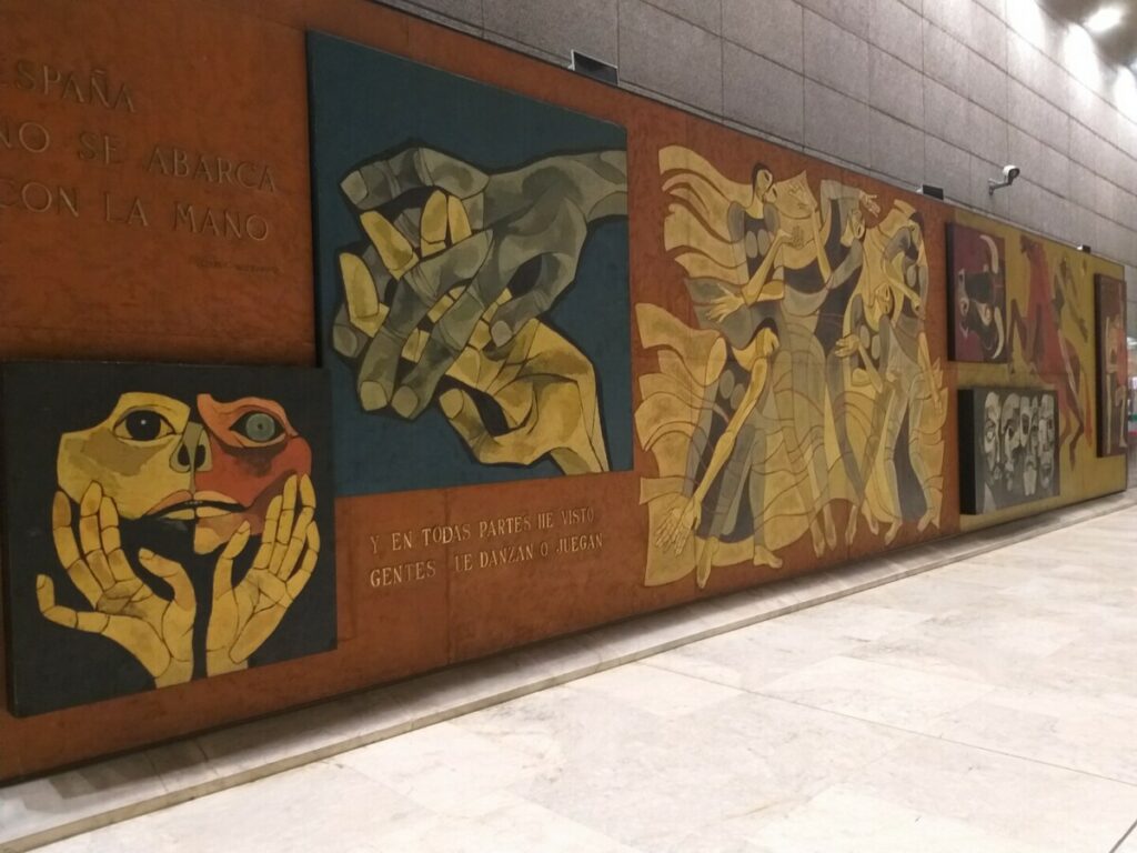  Las obras del pintor ecuatoriano Guayasamín se encuentran a buen recaudo ante incendio en Quito