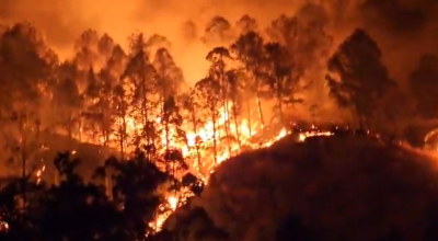  Incendio en Quilanga avanza a barrios como El Saraque y Guacupamba