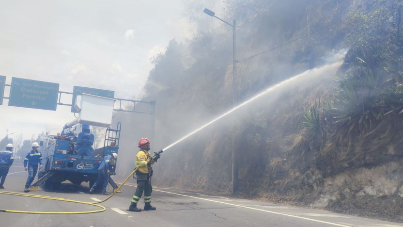  Sospechoso de provocar incendio en Guápulo se expone a 22 años de cárcel «por terrorismo»