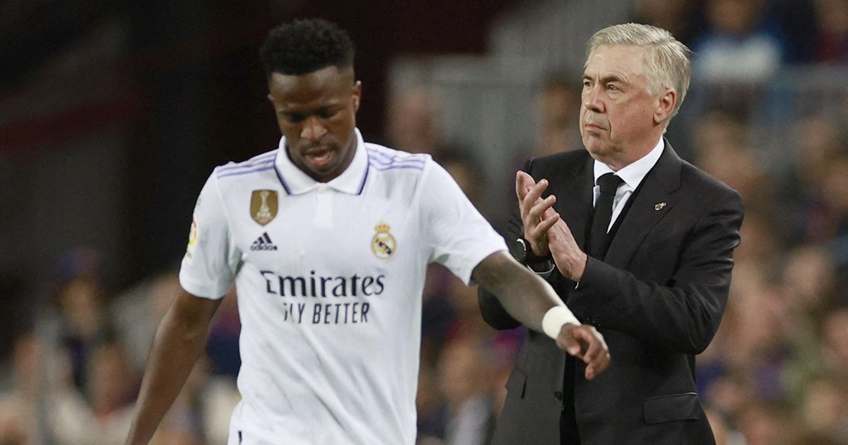  Entrenador Carlo Ancelotti pide el Balón de Oro para Vinícius Jr.