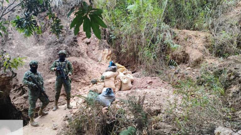  Fuerzas Armadas localizaron una bocamina en Zaruma