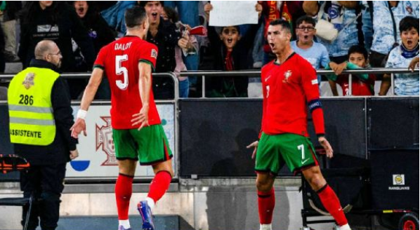  Cristiano Ronaldo le dio la agónica victoria a Portugal sobre Escocia en la UEFA