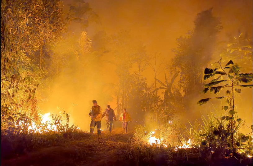  Gobierno de Bolivia declara emergencia nacional por los incendios forestales