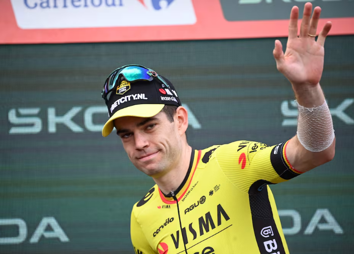  Ciclista belga Wout van Aert firma con el Visma-Lease a Bike un contrato eterno