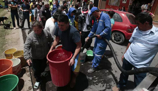  Bogotá retoma los cortes del servicio de agua más estrictos por intensa sequía