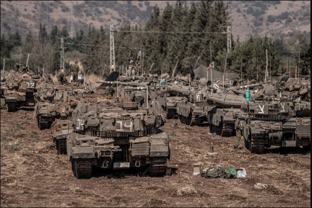  Israel despliega una gran incursión terrestre militar en el sur del Líbano