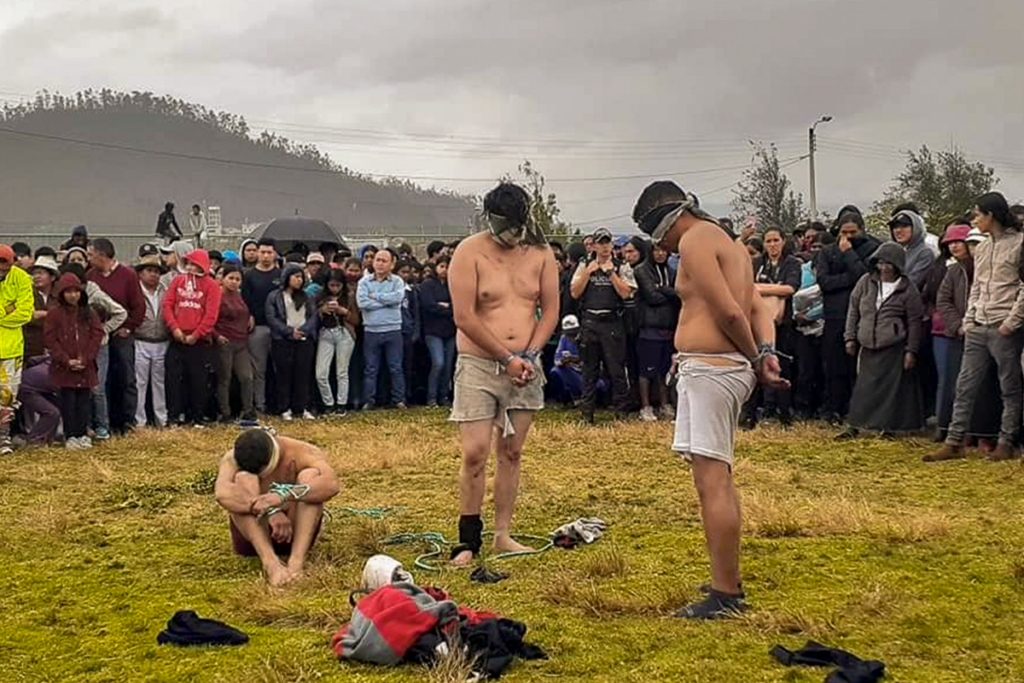  Linchamiento en Cayambe, ¿aplica como justicia indígena?