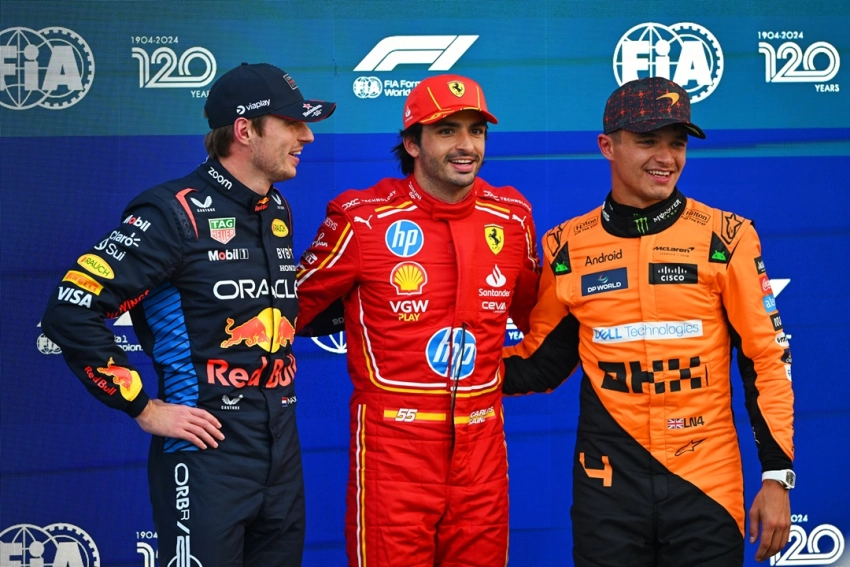  Carlos Sainz se queda con la pole position en el Gran Premio de México