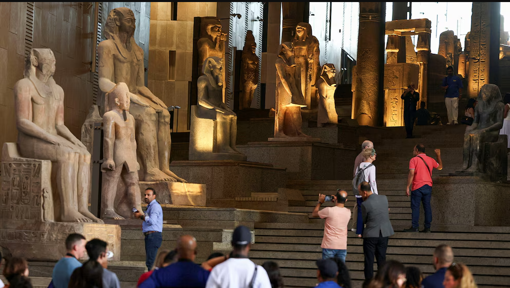  Egipto pone a prueba el funcionamiento del museo de arqueología más grande del mundo