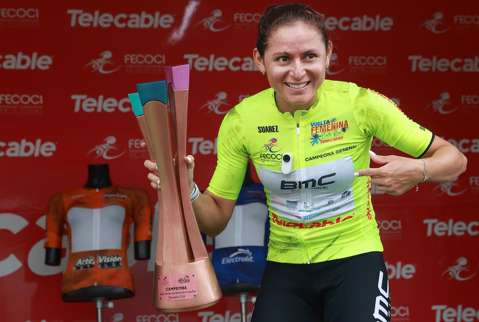  ¡Título tricolor! Esther Galarza se corona campeona de la Vuelta Femenina a Costa Rica