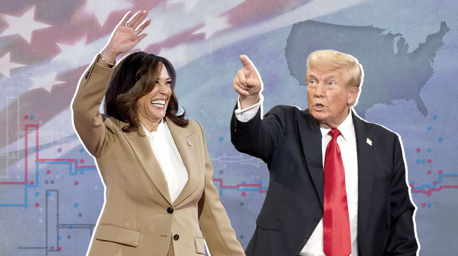  Ventaja de Harris se estrecha y Trump se adelanta en Georgia