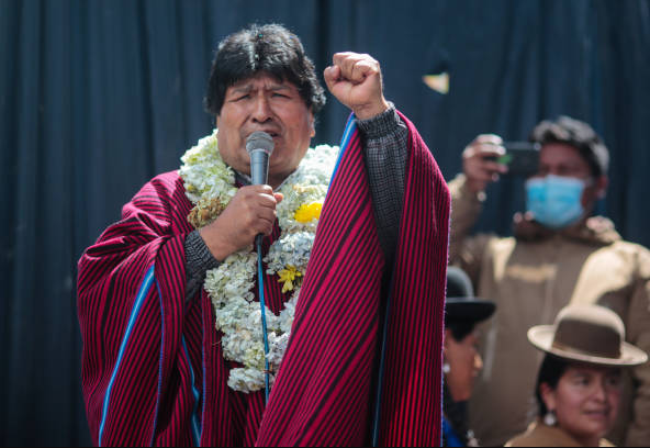  Fiscal boliviana denuncia que le obligaron frenar captura de Evo Morales