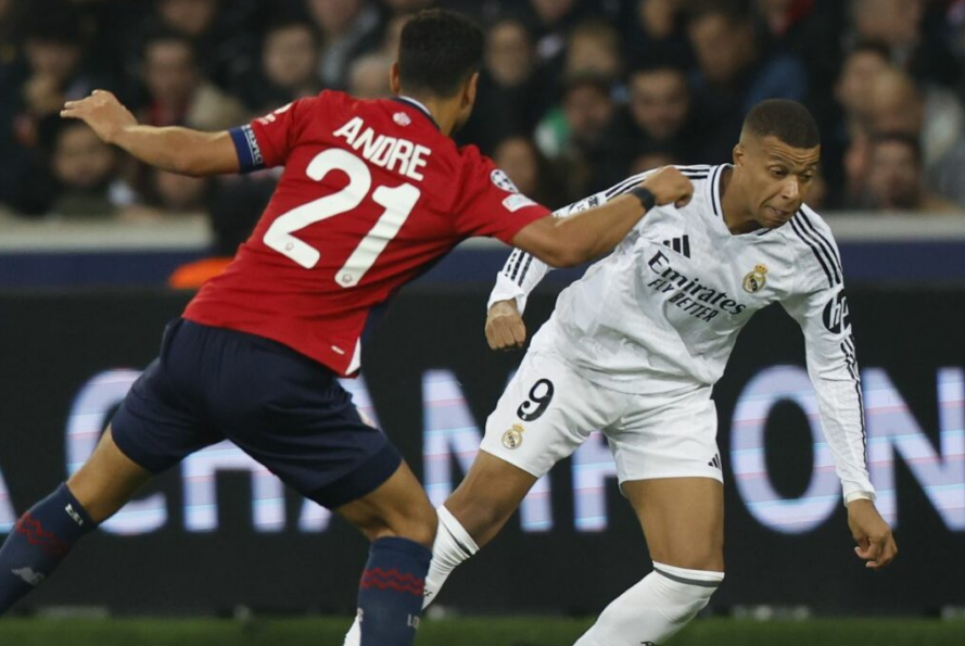  Sorpresa en la Champions, el Real Madrid de Kylian Mbappé pierde