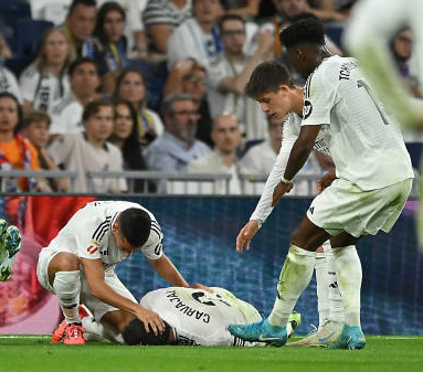  El desgarrador grito de Dani Carvajal tras su grave lesión de rodilla en Real Madrid