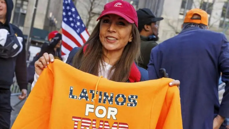  Cuatro datos que demuestran cómo creció el apoyo latino a Trump (y las razones que lo explican)