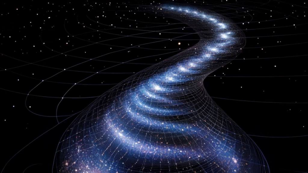  Descubren la primera lente gravitacional doble: el extraño zig-zag de Einstein que podría redefinir la constante de Hubble