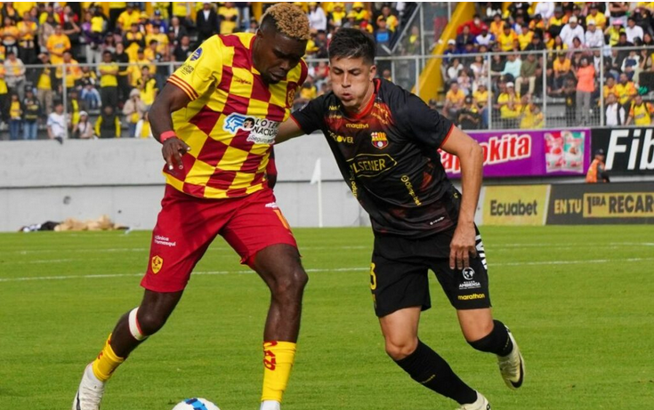  Aucas rescata el empate y frena el avance de Barcelona SC en la Liga Pro