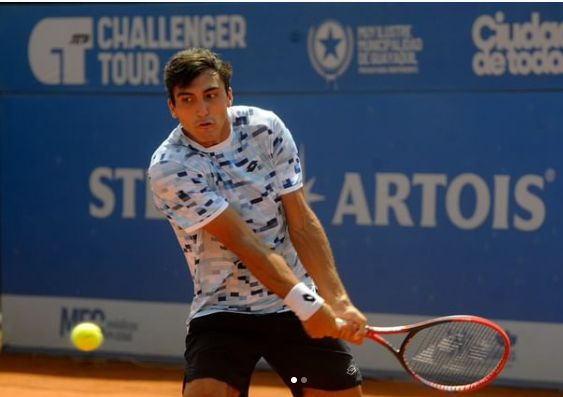  Argentinos y chileno avanzan a semifinales del Challenger de Guayaquil