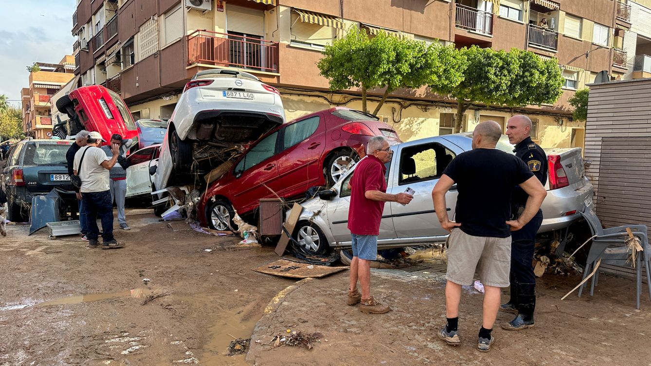  España: Nuevas lluvias ponen en aviso naranja parte de la Comunidad Valenciana