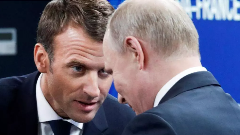  Macron pide a Putin que «entre en razón» sobre su nueva doctrina nuclear