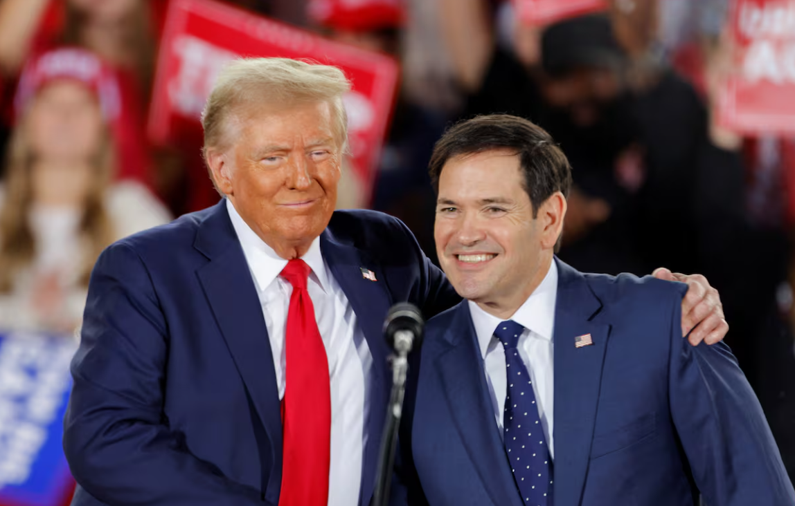  Donald Trump elegiría a Marco Rubio para el cargo de Secretario de Estado