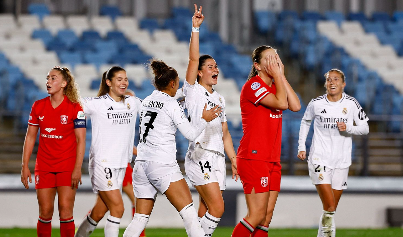  El Real Madrid barre al Twente en la Champions y calienta para el clásico