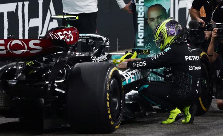  La conmovedora despedida de Lewis Hamilton de la escudería Mercedes