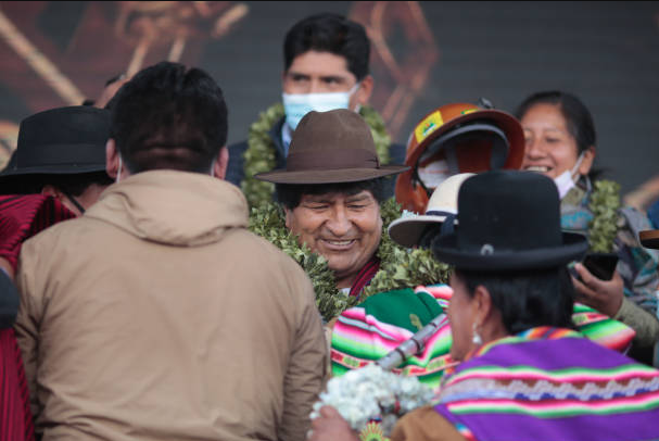  Bolivia activa una alerta migratoria contra el expresidente Evo Morales