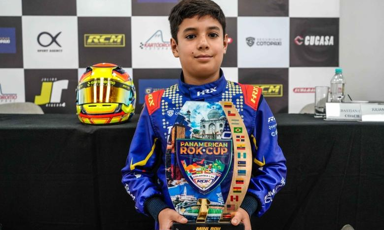  Julián Rivera, un campeón de karting que empezó con los videojuegos